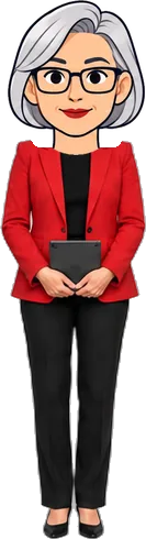 Margo, a fictional character in The Last Hire, shown full length.