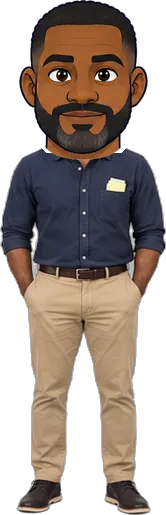 Morgan, a fictional character in The Last Hire, shown full length.